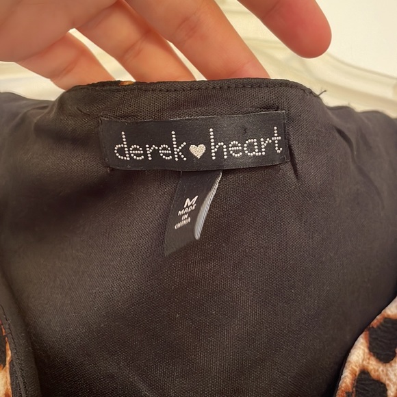 Derek Heart leopard print jumpsuit - Picture 5 of 6